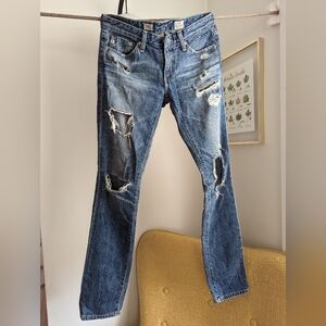AG jeans Stilt cigarette leg denim Like New 26